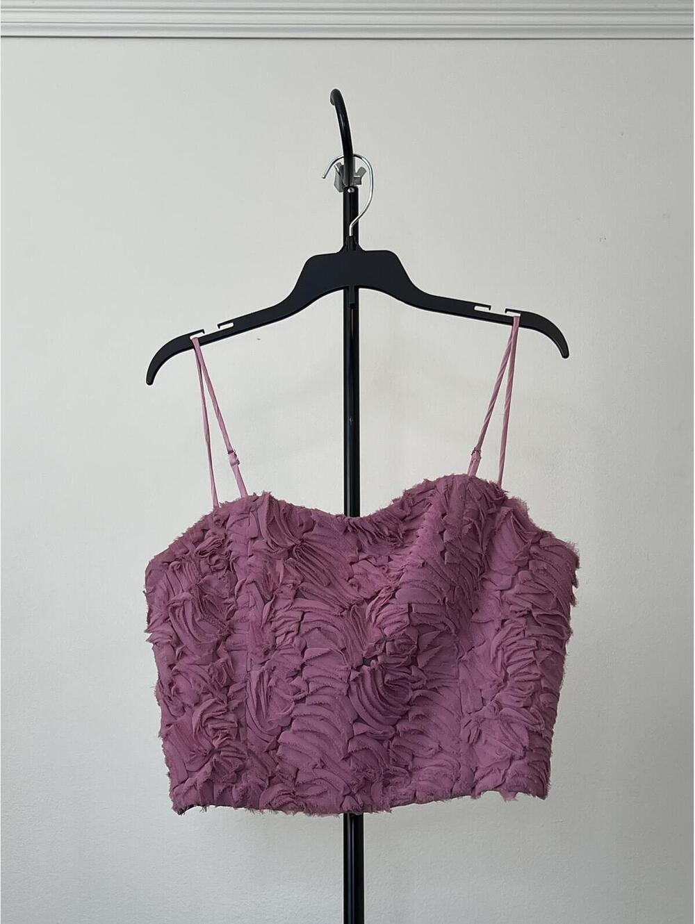 Astr the Label Kalinda Textured Top, SIZE, M